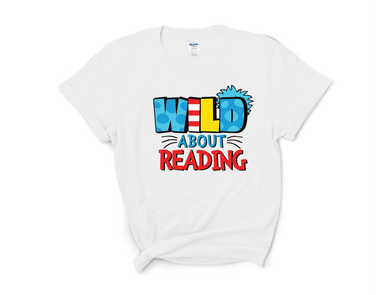 Wild About Reading Tee